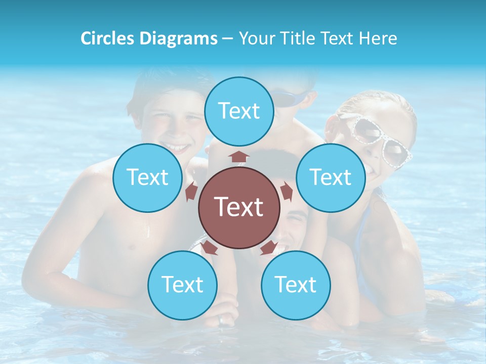 Family Happy Twenties PowerPoint Template