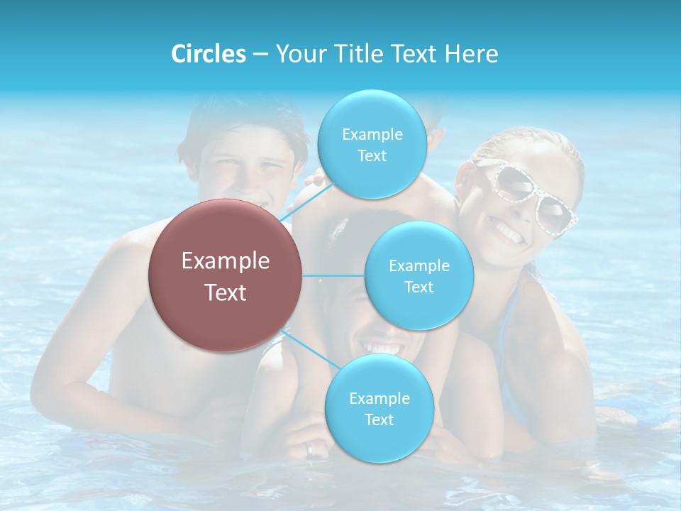 Family Happy Twenties PowerPoint Template