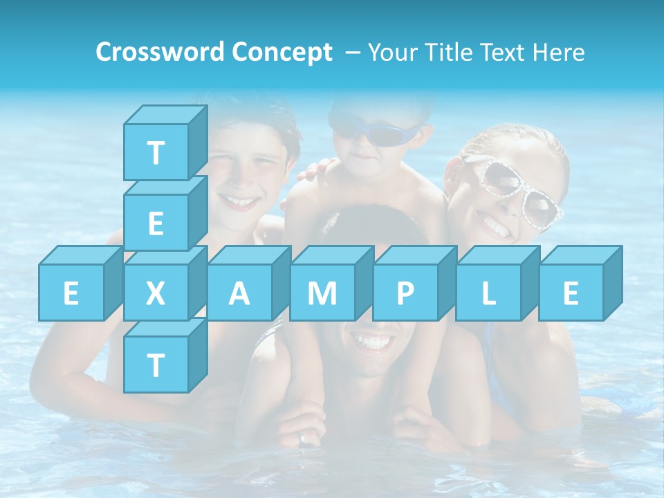 Family Happy Twenties PowerPoint Template