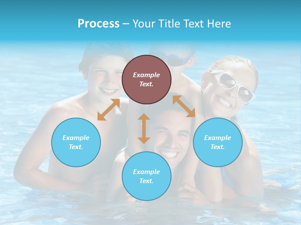 Family Happy Twenties PowerPoint Template