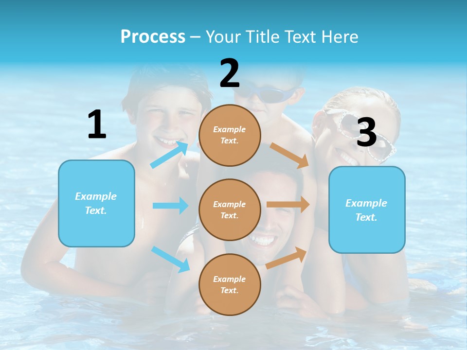 Family Happy Twenties PowerPoint Template