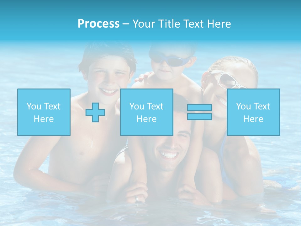 Family Happy Twenties PowerPoint Template