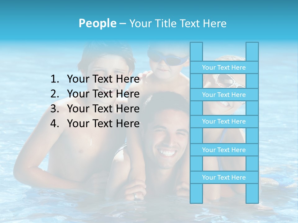 Family Happy Twenties PowerPoint Template