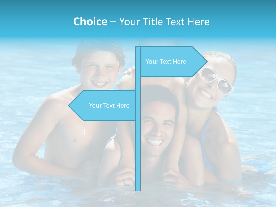 Family Happy Twenties PowerPoint Template