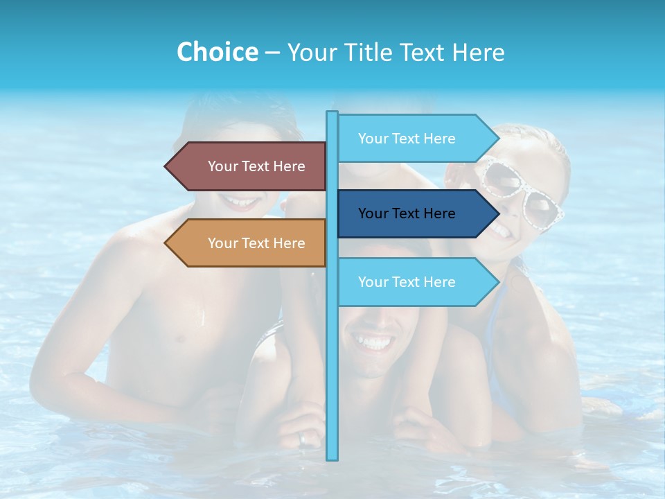 Family Happy Twenties PowerPoint Template