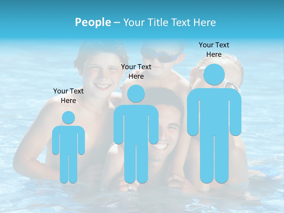 Family Happy Twenties PowerPoint Template