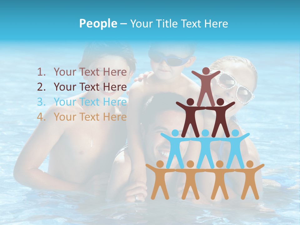 Family Happy Twenties PowerPoint Template