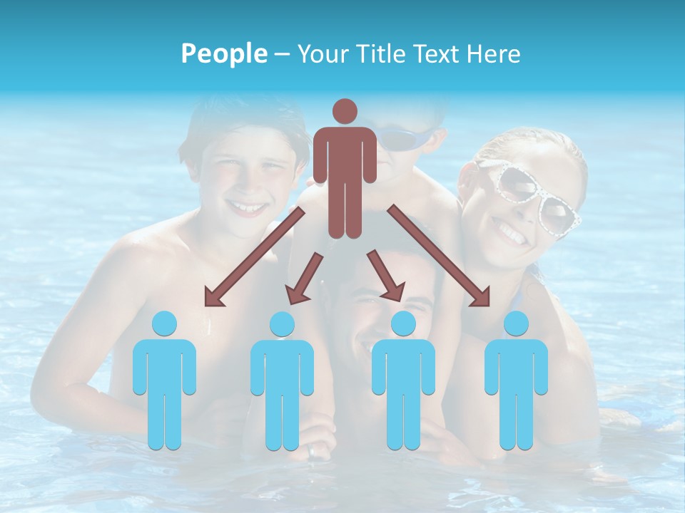 Family Happy Twenties PowerPoint Template