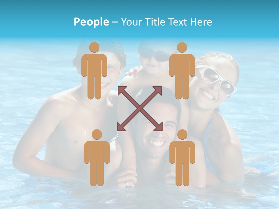 Family Happy Twenties PowerPoint Template