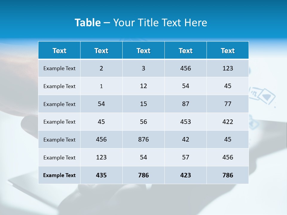 Showing Caucasian Social Media PowerPoint Template