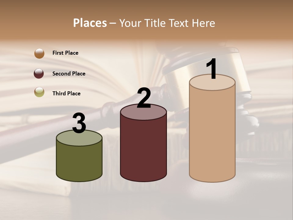 Judgement Paper Background PowerPoint Template