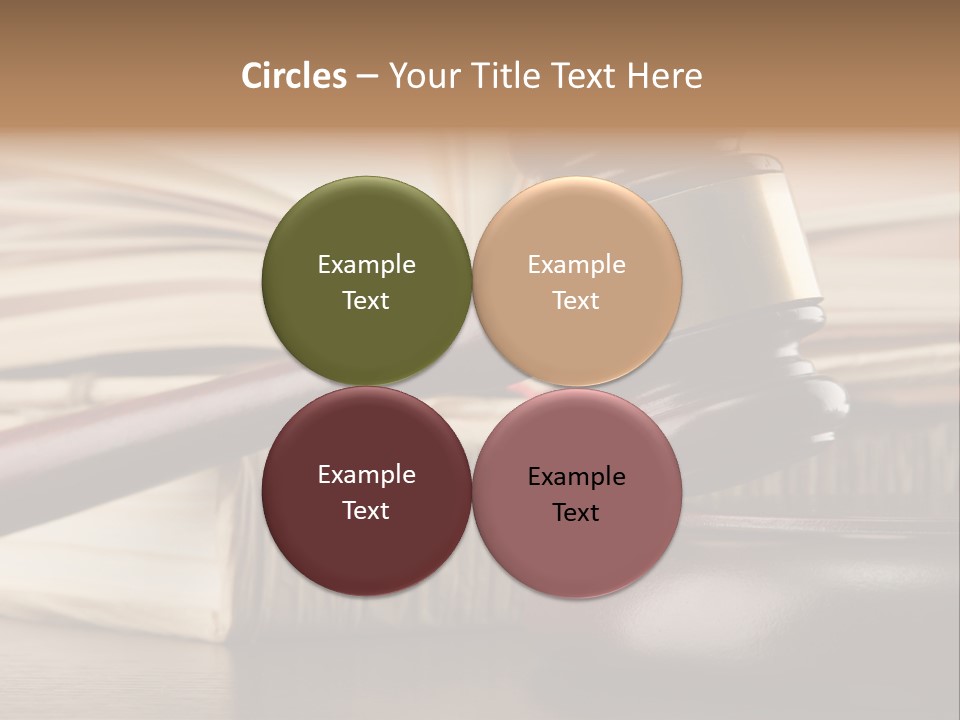 Judgement Paper Background PowerPoint Template