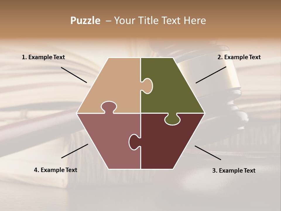 Judgement Paper Background PowerPoint Template