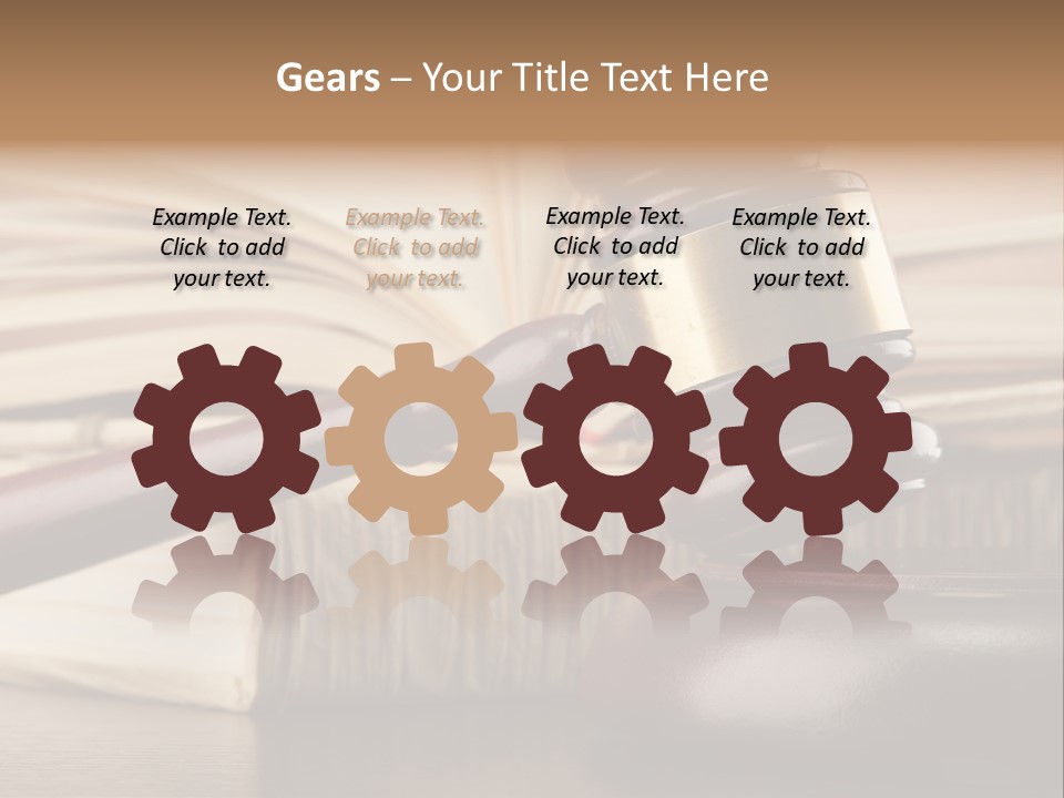 Judgement Paper Background PowerPoint Template