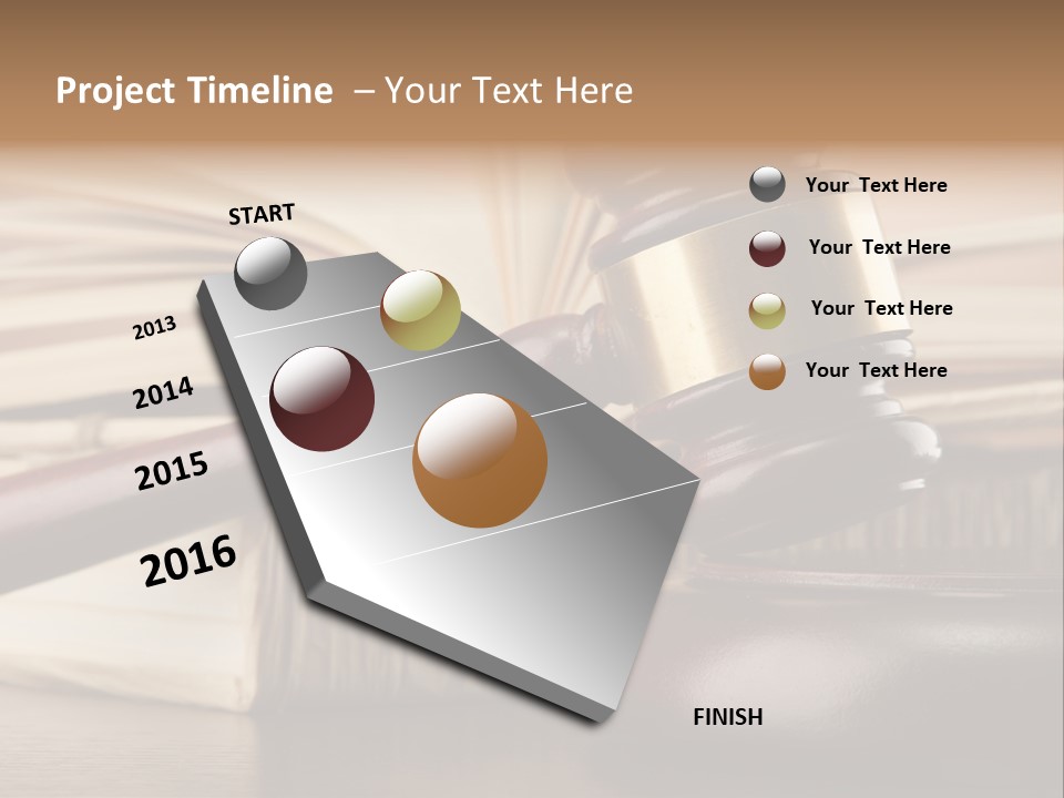 Judgement Paper Background PowerPoint Template