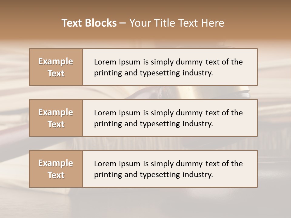 Judgement Paper Background PowerPoint Template