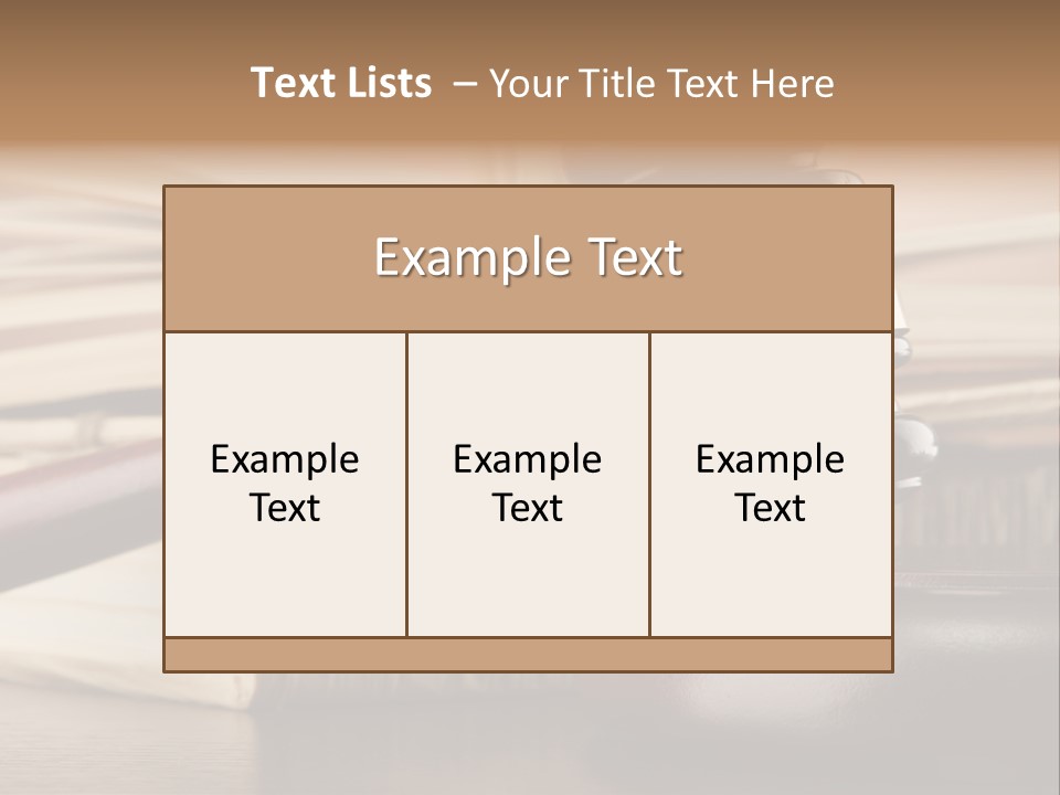 Judgement Paper Background PowerPoint Template