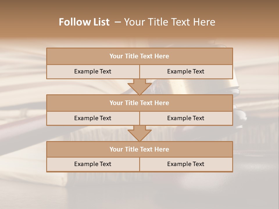 Judgement Paper Background PowerPoint Template
