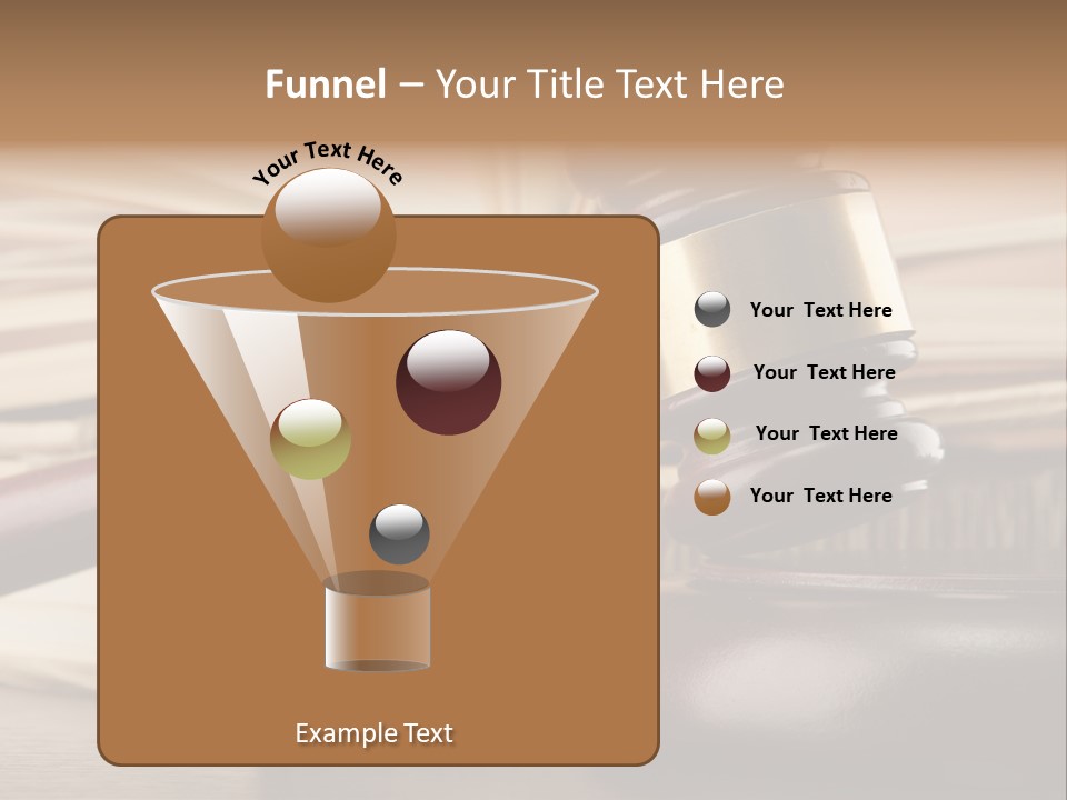 Judgement Paper Background PowerPoint Template