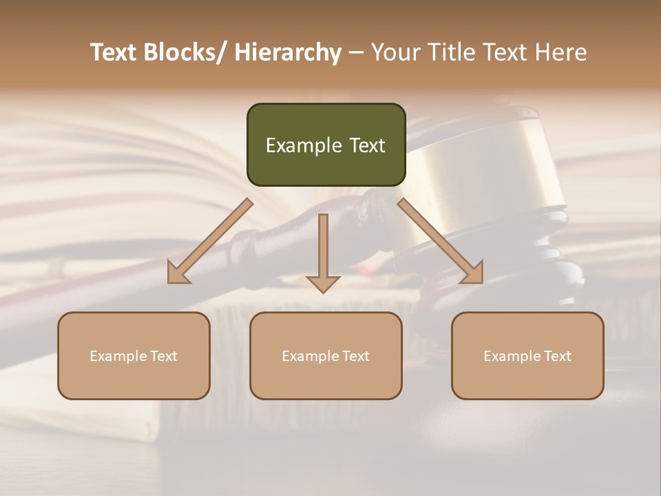 Judgement Paper Background PowerPoint Template