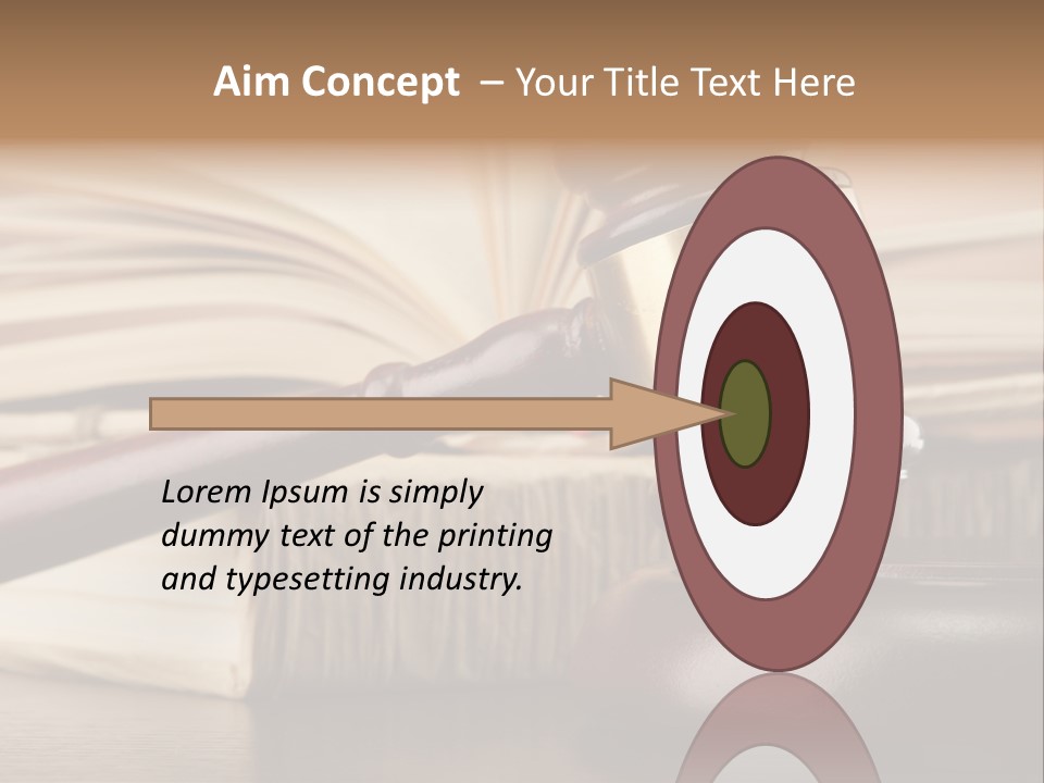 Judgement Paper Background PowerPoint Template