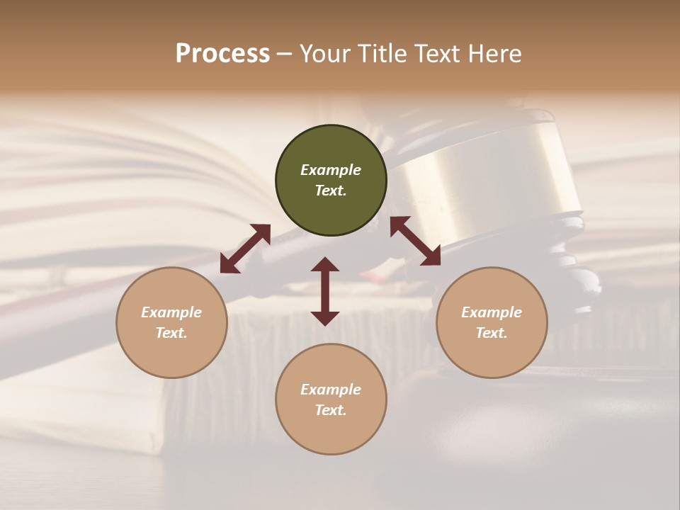 Judgement Paper Background PowerPoint Template