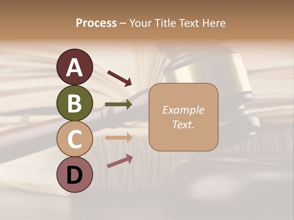 Judgement Paper Background PowerPoint Template