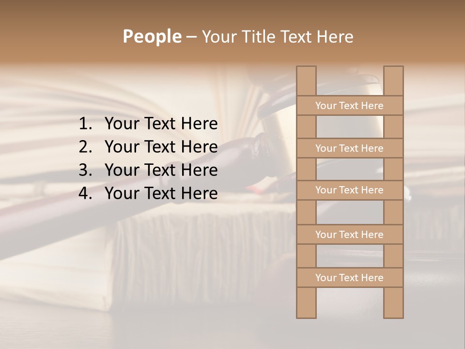Judgement Paper Background PowerPoint Template