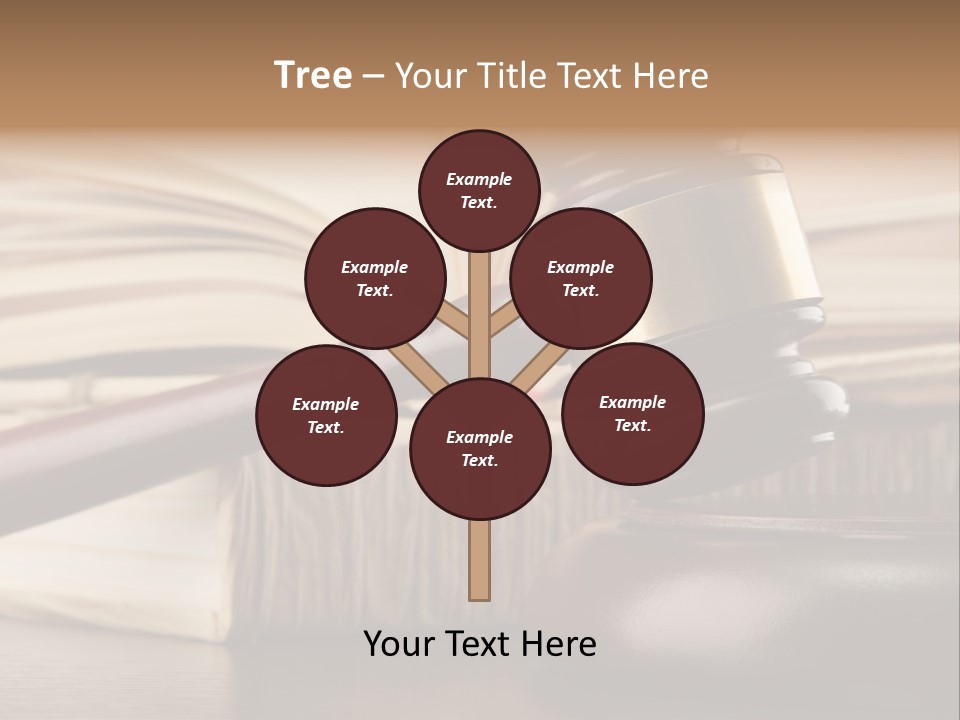 Judgement Paper Background PowerPoint Template