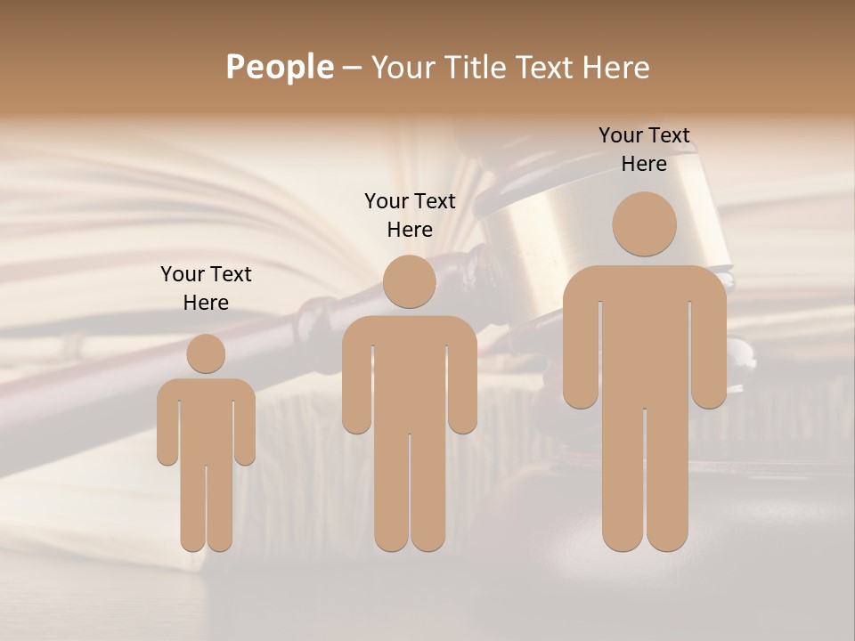 Judgement Paper Background PowerPoint Template