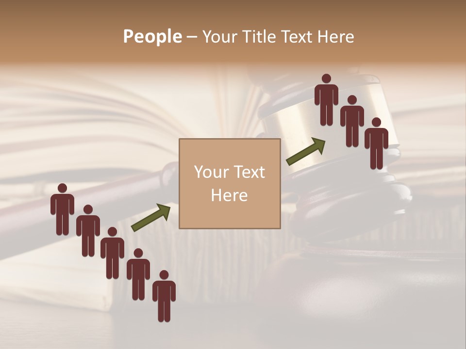 Judgement Paper Background PowerPoint Template