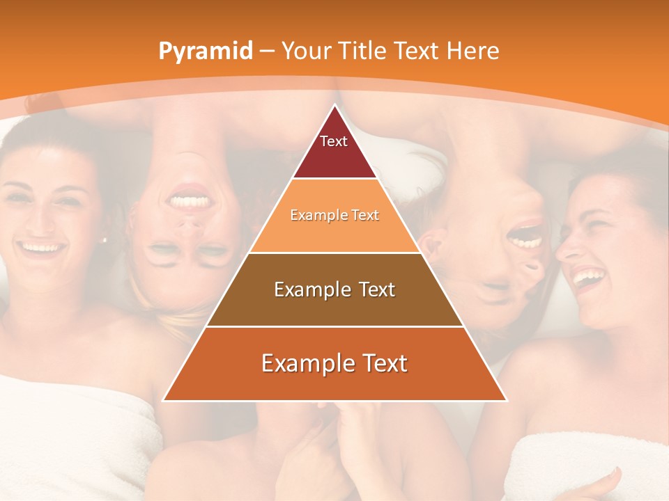 Beauty Sauna Laughing PowerPoint Template