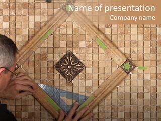 Architecture Job Tile PowerPoint Template