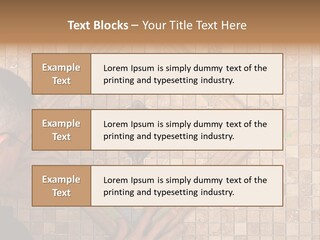 Architecture Job Tile PowerPoint Template