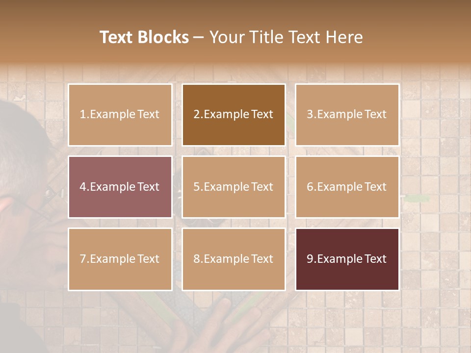 Architecture Job Tile PowerPoint Template