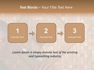 Architecture Job Tile PowerPoint Template