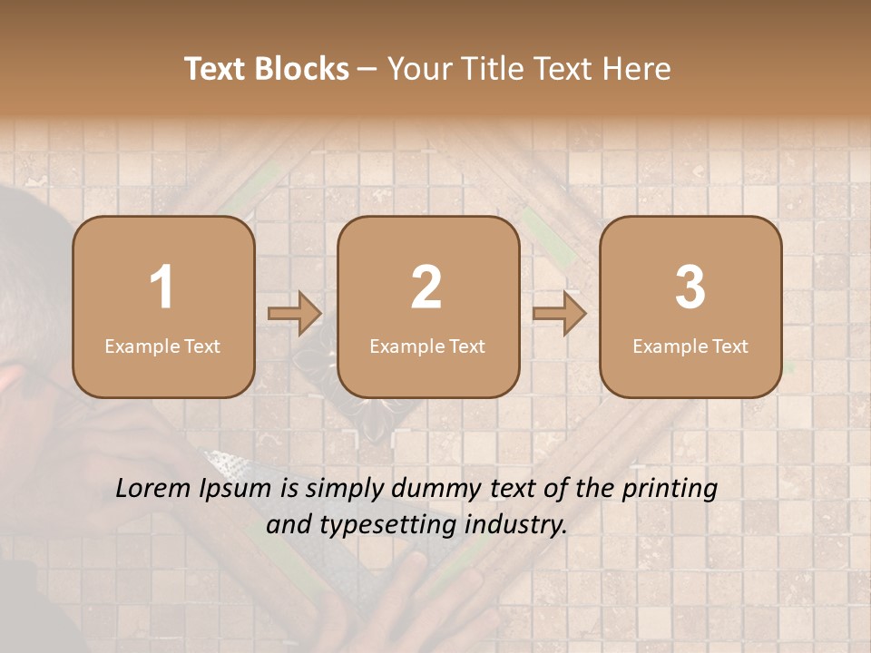 Architecture Job Tile PowerPoint Template