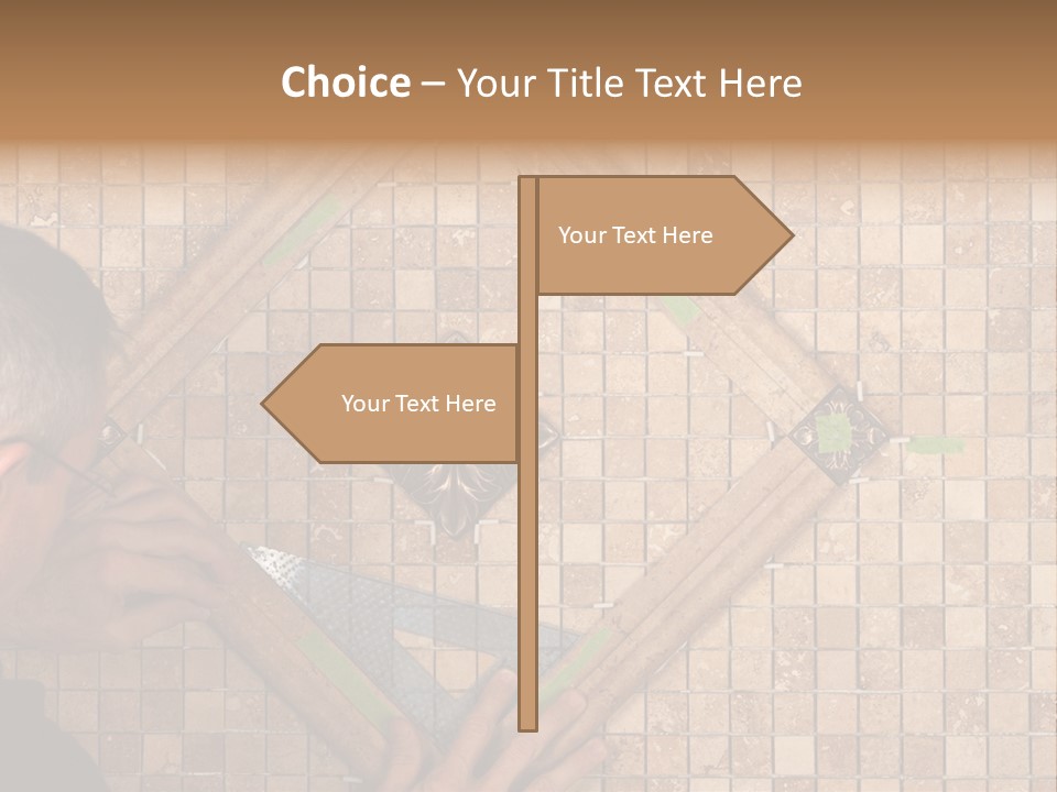 Architecture Job Tile PowerPoint Template