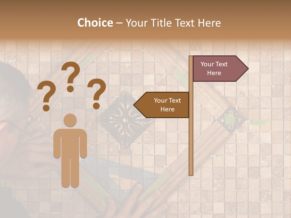 Architecture Job Tile PowerPoint Template