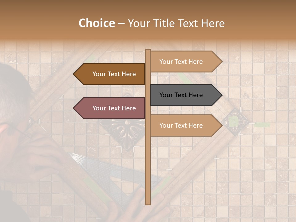 Architecture Job Tile PowerPoint Template