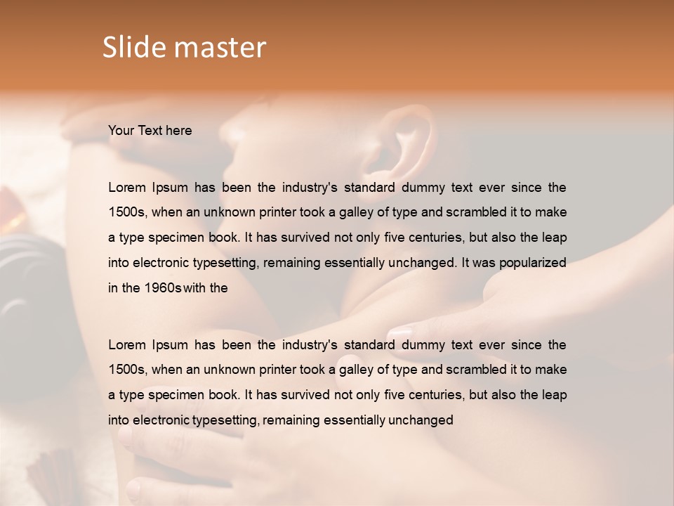 Lifestyle Pretty Health PowerPoint Template