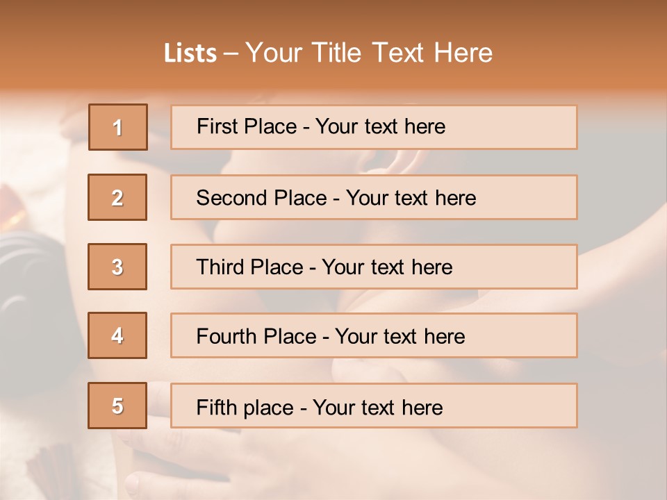 Lifestyle Pretty Health PowerPoint Template