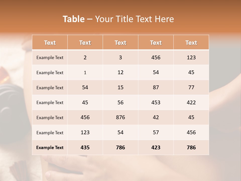 Lifestyle Pretty Health PowerPoint Template