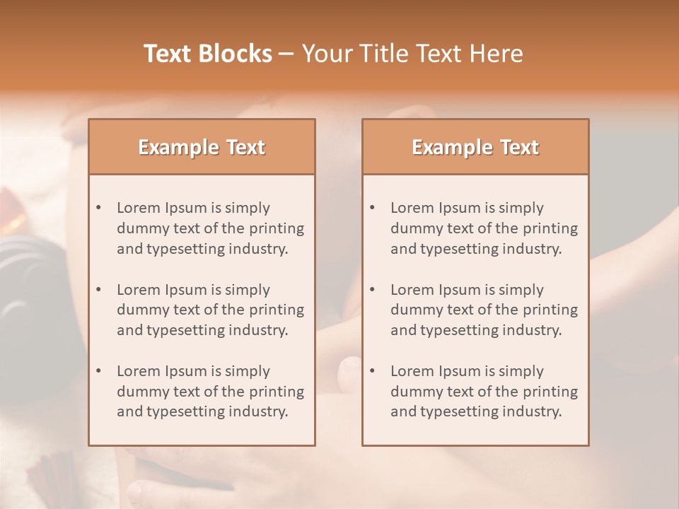 Lifestyle Pretty Health PowerPoint Template