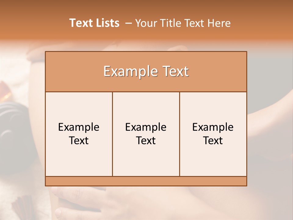 Lifestyle Pretty Health PowerPoint Template
