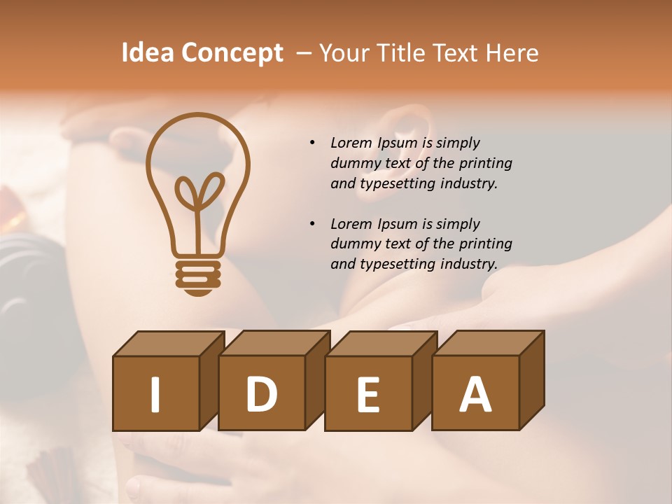 Lifestyle Pretty Health PowerPoint Template