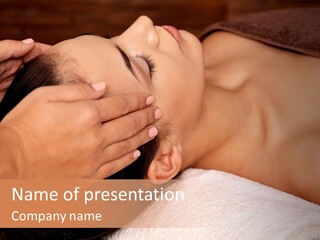 Body Care Salon Lifestyle PowerPoint Template