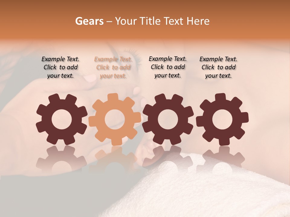 Body Care Salon Lifestyle PowerPoint Template