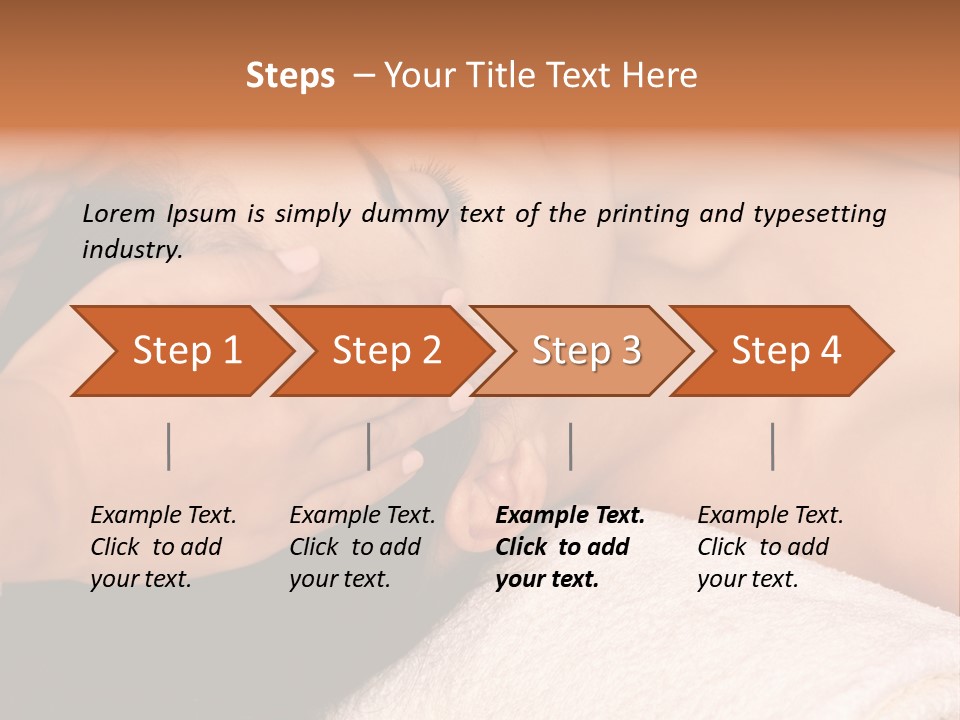 Body Care Salon Lifestyle PowerPoint Template