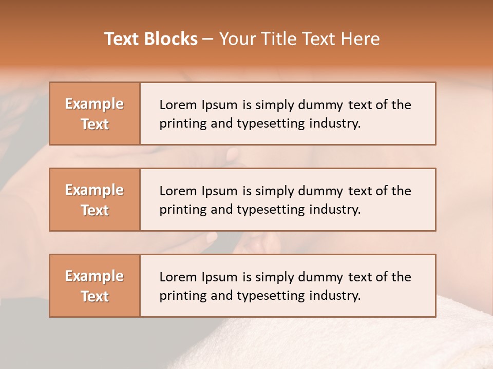 Body Care Salon Lifestyle PowerPoint Template